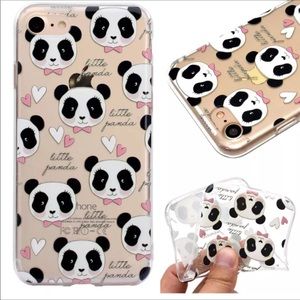 NEW Phone Case iPhone 7 or iPhone 8 Panda bear